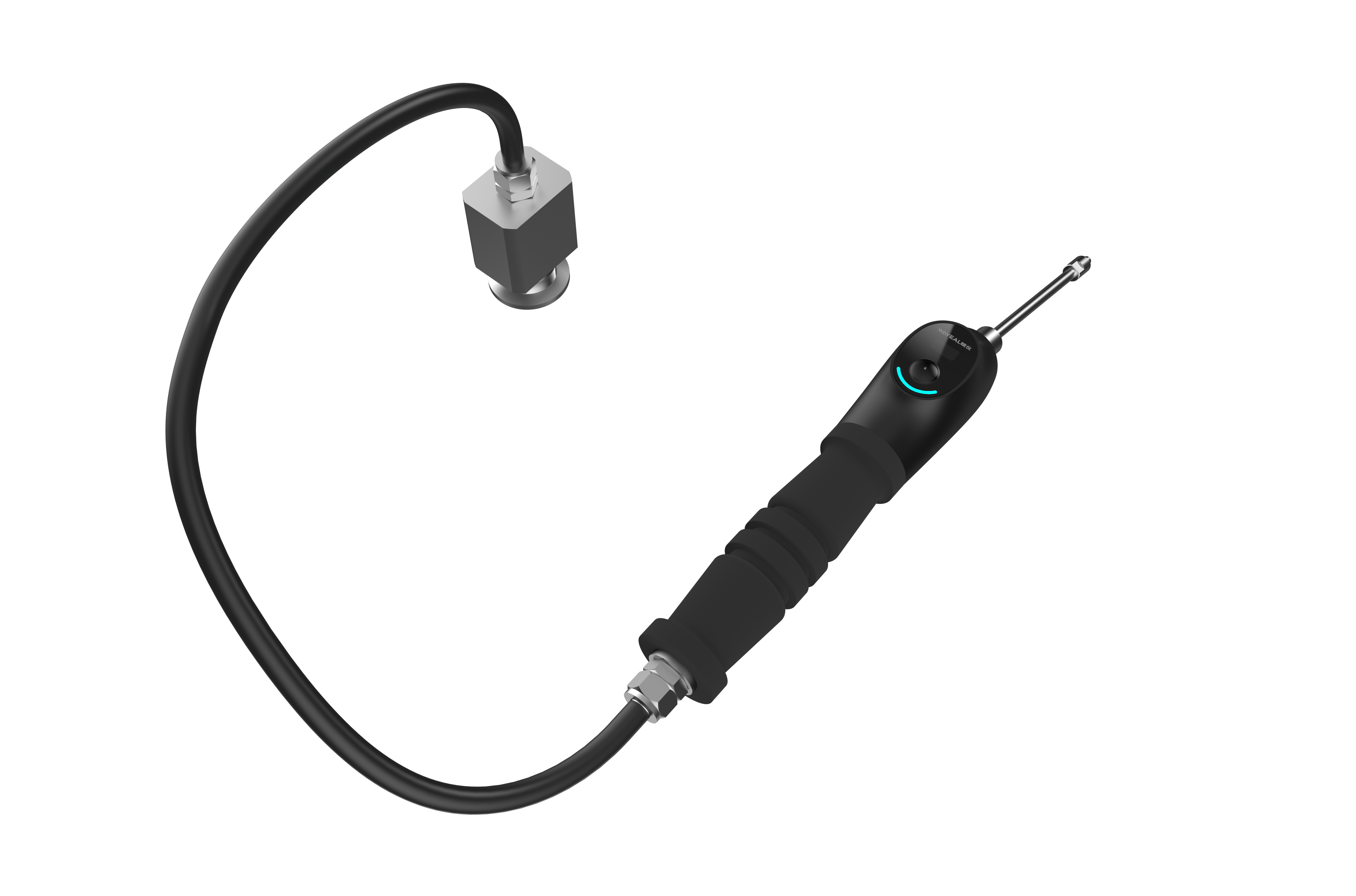 Digital display sniffer probe