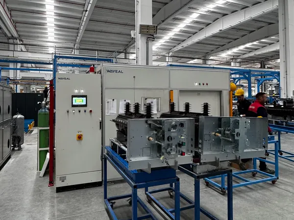 Helium Leak Detection System with Vacuum Chamber for SF6 Switchgears.