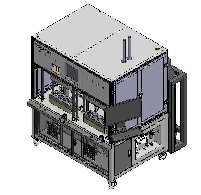 Liquid Cooling Connector Helium Leak Detection System