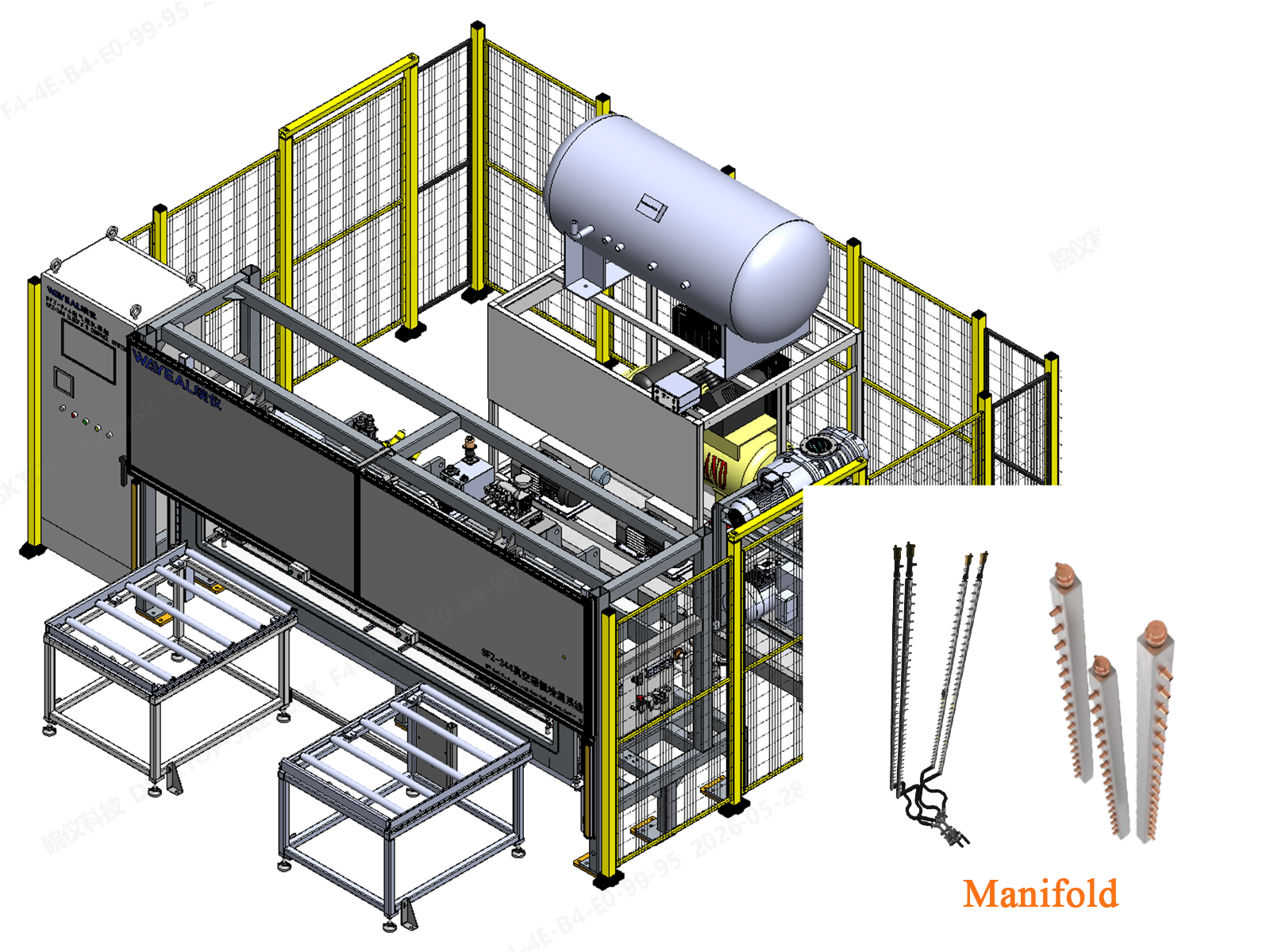 SFZ-344 Manifold Helium Leak Detection System
