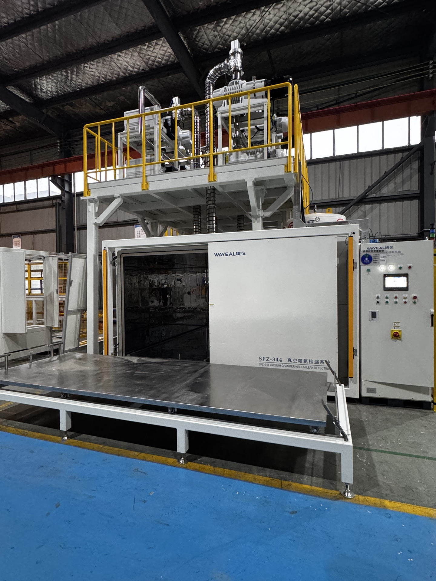 SFZ-344 RMU helium leak detection chamber detail for sealed switchgear components