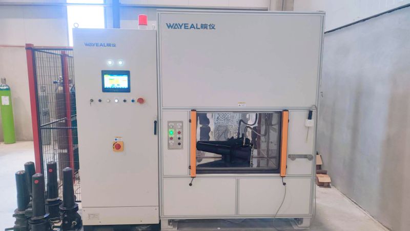 Wayeal vacuum chamber leak detection machine installed for Beta Enerji